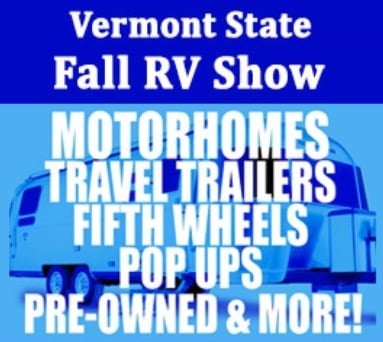 Vermont State Fall RV Show at the Champlain Valley Expo - Essex Junction, Vermont
