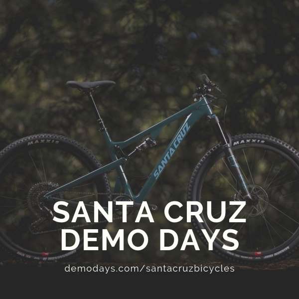 Santa Cruz Bicycles Demo at Six Mile Run