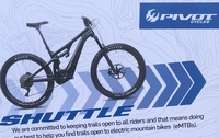 Pivot Launches Shuttle Electric Mountain Bike